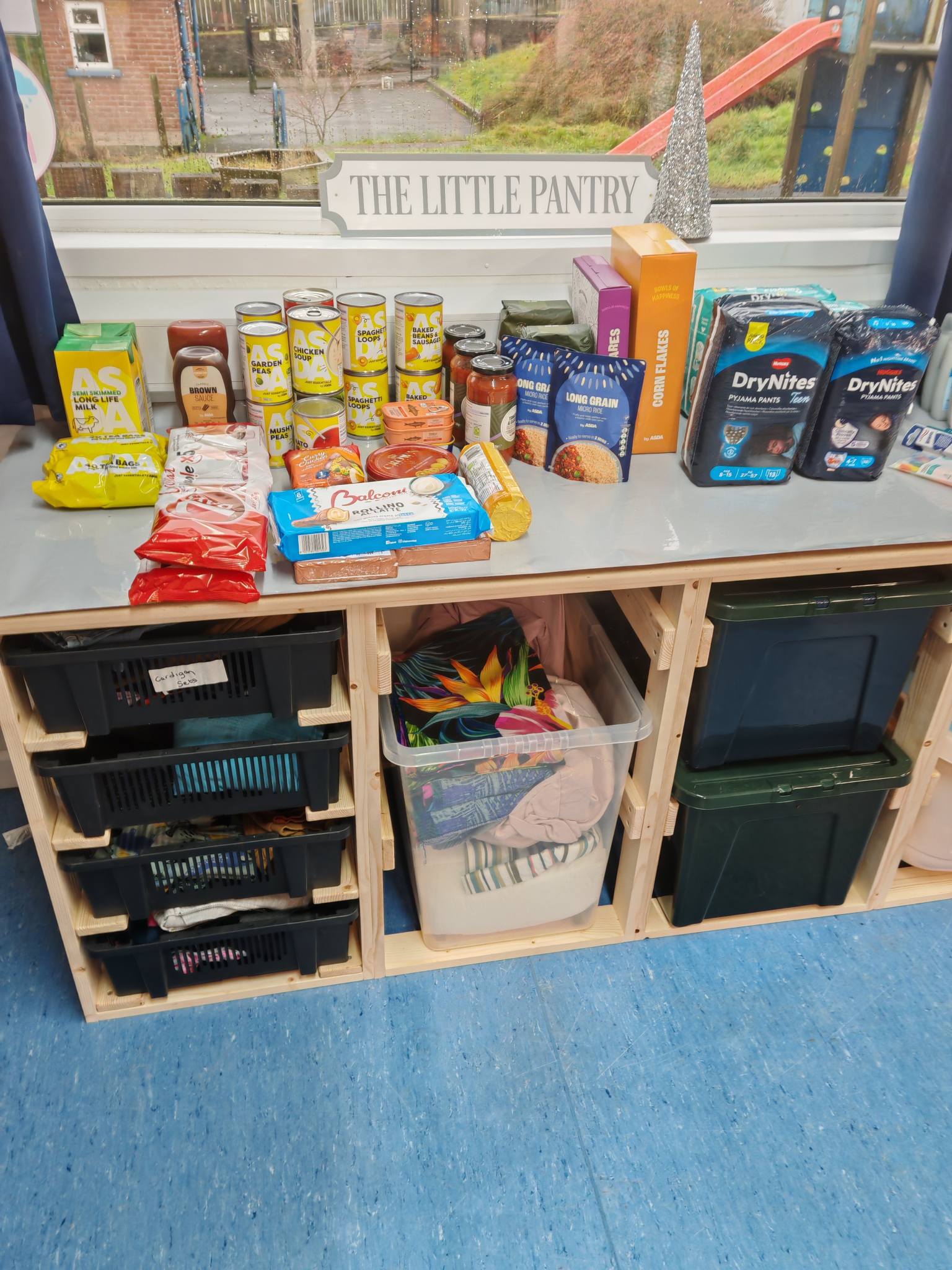 Donated household items